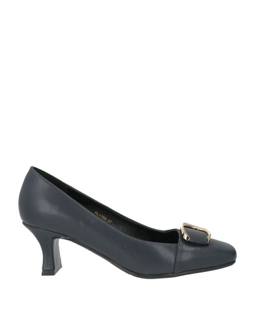 Luciano Barachini Blue Pumps Leather