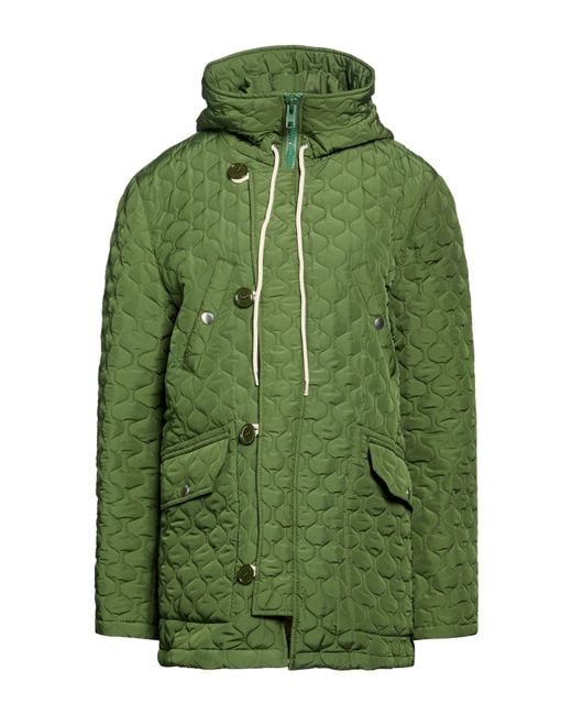 Department 5 Green Coat Polyamide