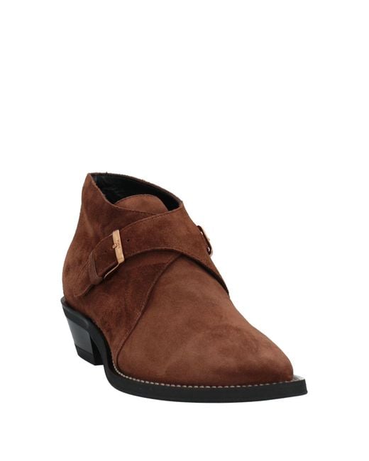 Tod's Brown Ankle Boots