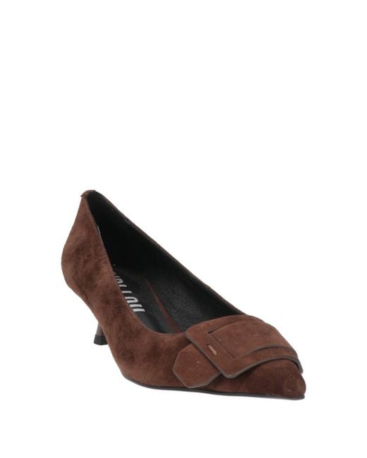 Bibi Lou Brown Pumps