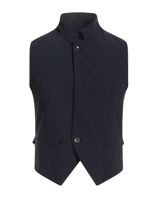 Emporio Armani Blue Tailored Vest for men