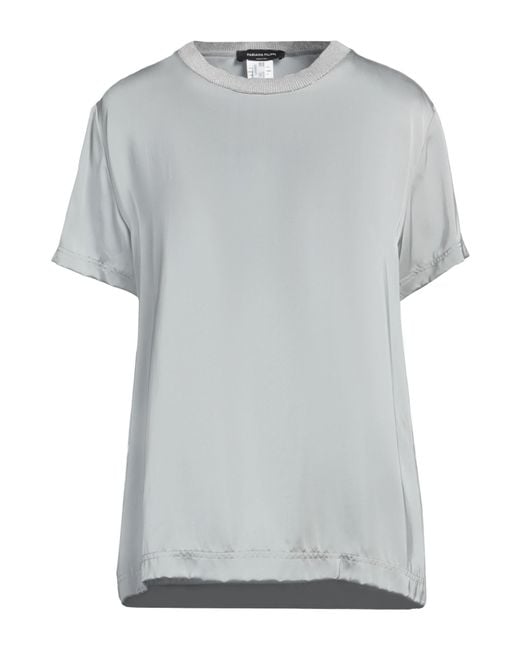 Fabiana Filippi Gray Light Top Viscose