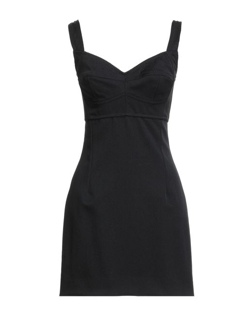 Dolce & Gabbana Black Mini-Kleid