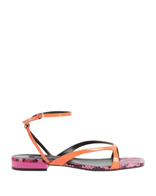 Sergio Rossi White Sandals Leather