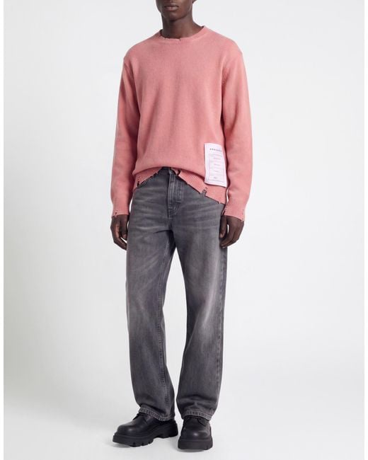 Pullover di Amaranto in Pink da Uomo