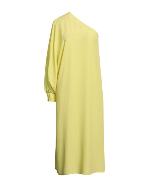 Ottod'Ame Yellow Midi Dress