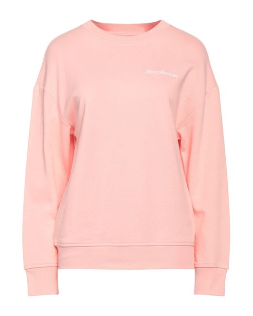 Love Moschino Pink Sweatshirt