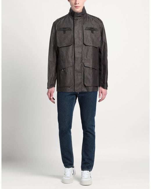Sease Black Jacket Linen for men