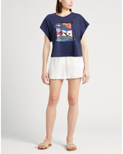 Emporio Armani Blue T-Shirt Cotton
