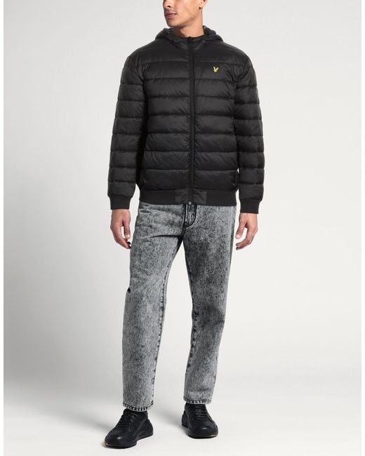 Lyle & Scott Black Puffer for men