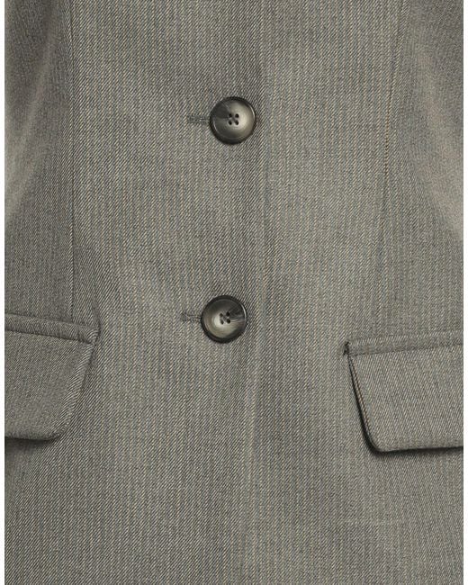 ViCOLO Gray Top Polyester, Viscose, Elastane