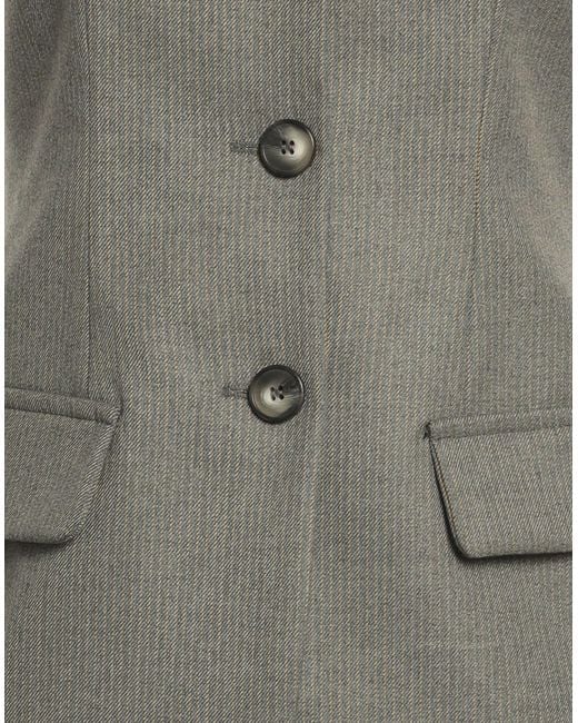 ViCOLO Gray Top Polyester, Viscose, Elastane