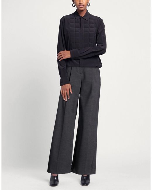 P.A.R.O.S.H. Blue Pants Virgin Wool, Elastane