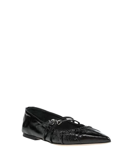 MSGM Black Ballet Flats