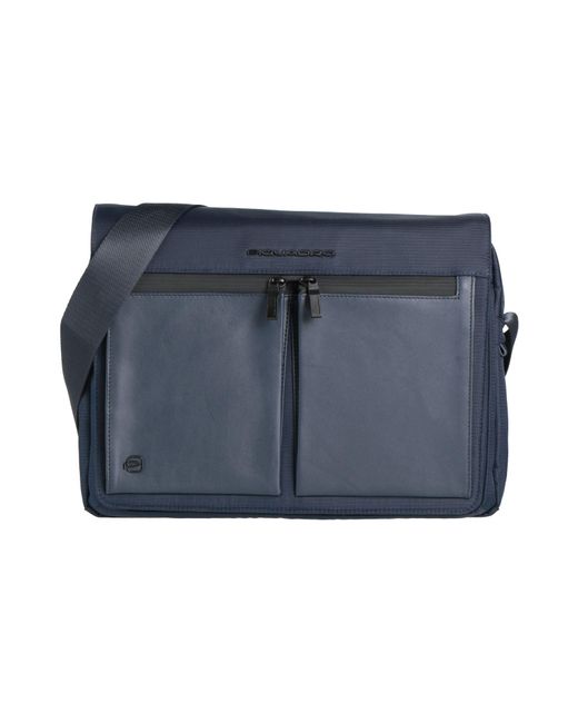 Piquadro Blue Cross-Body Bag for men