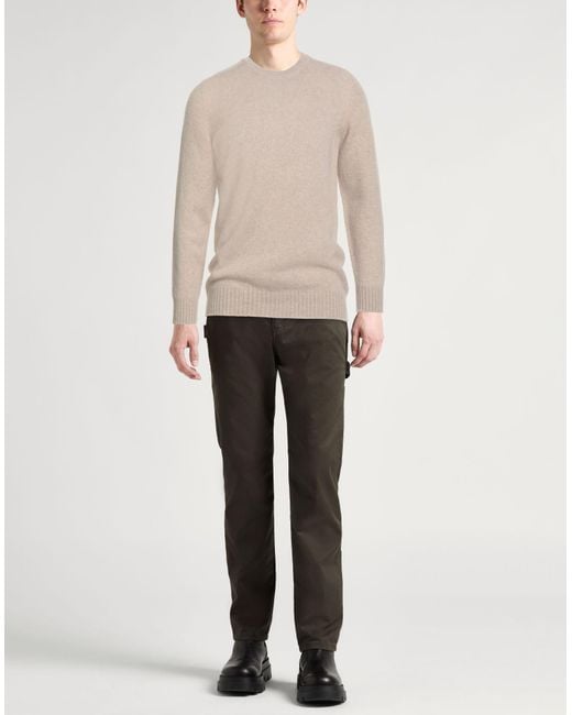 Roberto Collina Natural Sweater Cashmere, Alpaca Wool for men