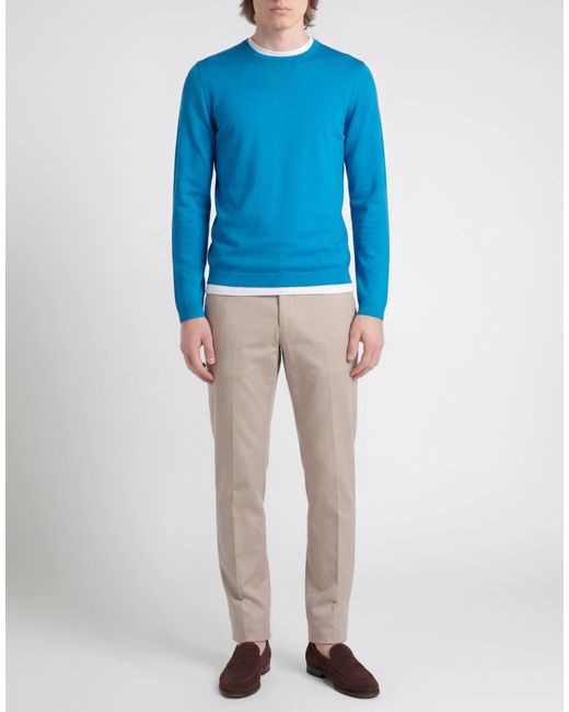 Gran Sasso Blue Jumper for men