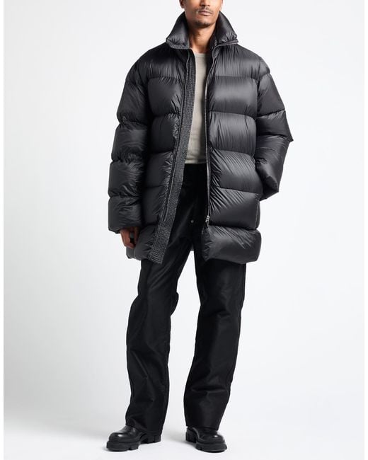 Rick Owens Black Puffer Polyamide for men