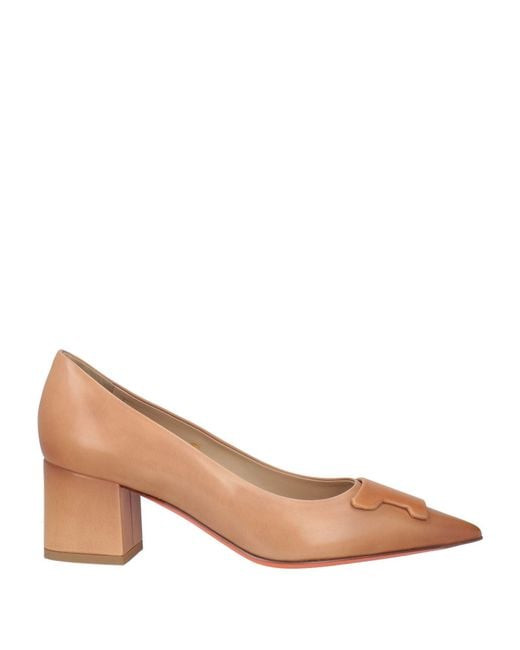 Santoni Natural Pumps