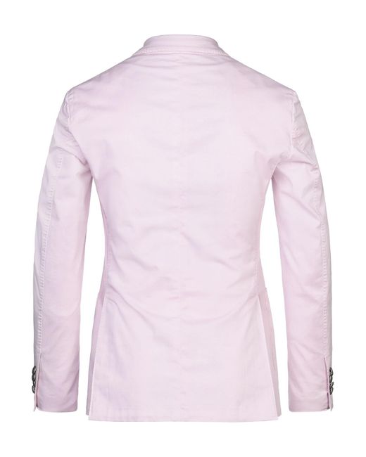 Gabriele Pasini Pink Blazer Cotton, Elastane for men