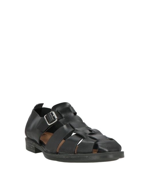 Moma Black Sandals for men