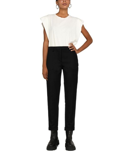 P.A.R.O.S.H. Black Trouser