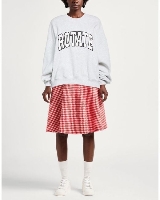 ROTATE BIRGER CHRISTENSEN Gray Sweatshirt