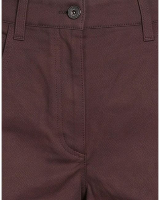 Theory Purple Pants Cotton