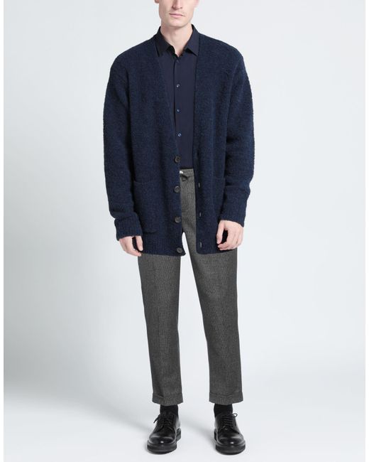 Barbati Gray Pants Polyester, Viscose, Elastane for men