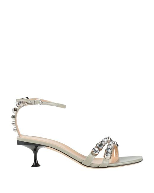 Sergio Rossi Natural Sandals