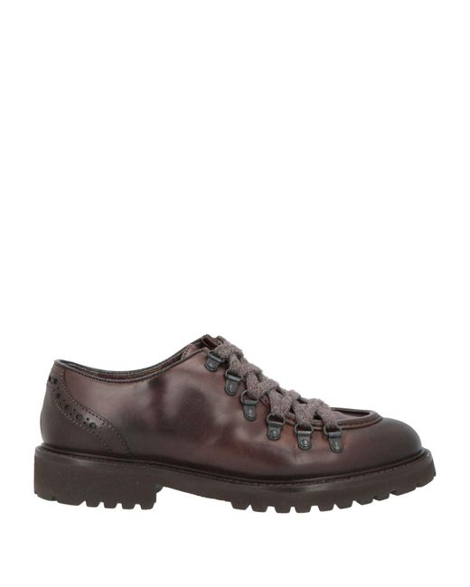 Doucal's Brown Lace-up Shoes for men