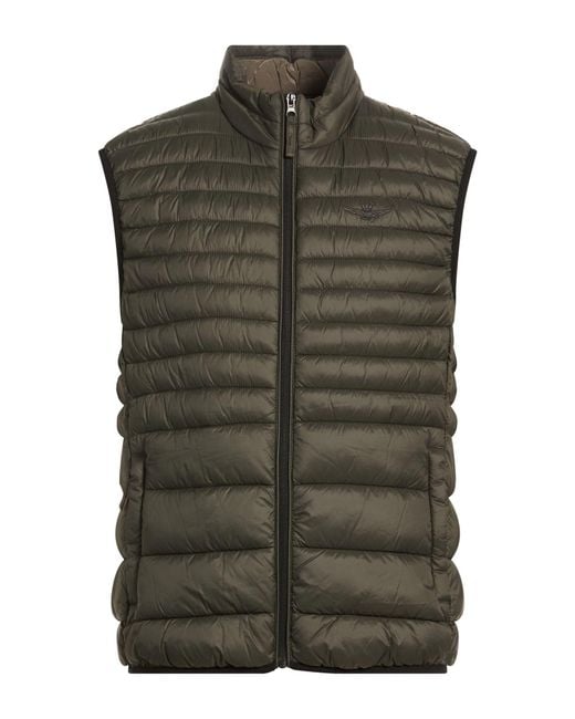 Aeronautica Militare Green Gilet for men