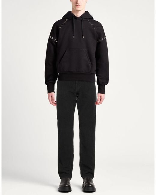 Harmont & Blaine Black Pants Cotton, Elastane for men