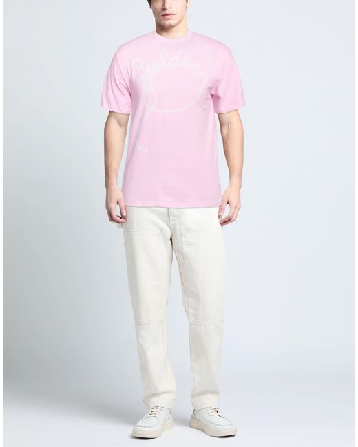 Golden Goose Deluxe Brand T-shirts in Pink für Herren