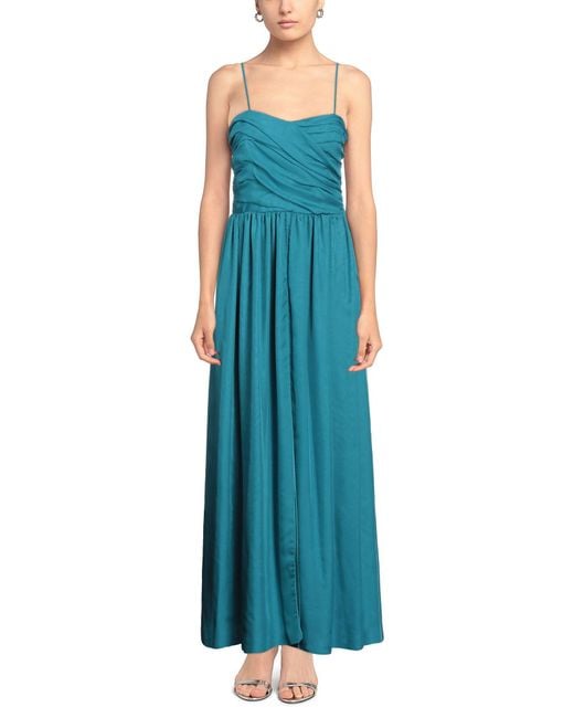 Nora Barth Blue Maxi Dress