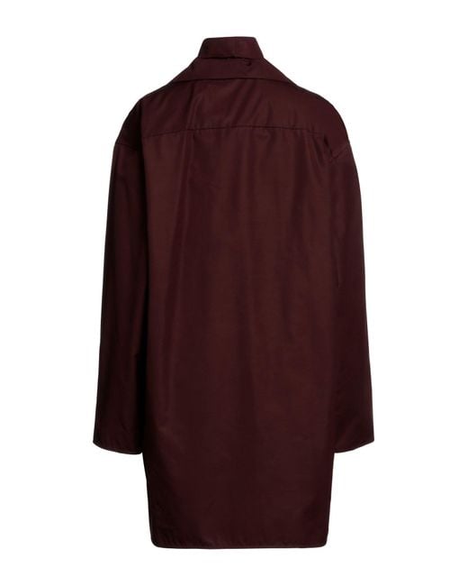 Jil Sander Purple Mini Dress