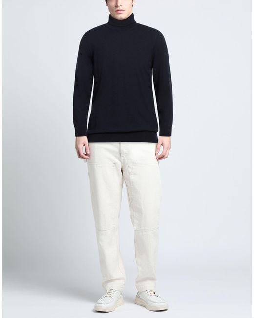 THELAND Blue Turtleneck for men