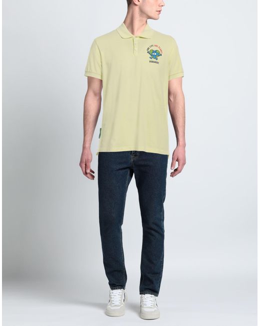 DSquared² Yellow Polo Shirt for men