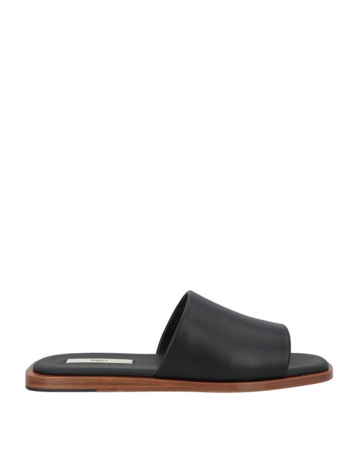 Bally Black Sandals Lambskin for men