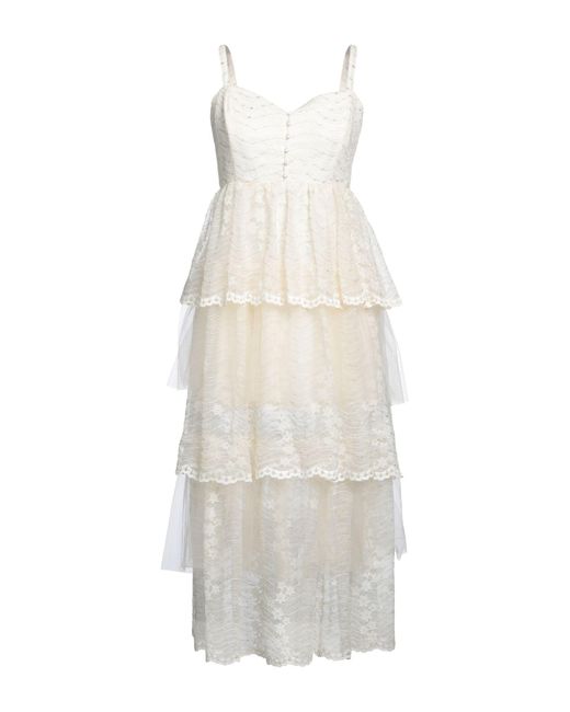 Alice McCALL White Midi Dress