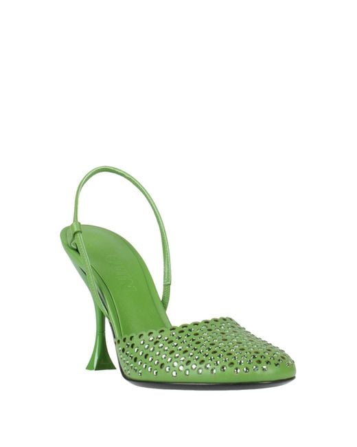 3Juin Green Pumps