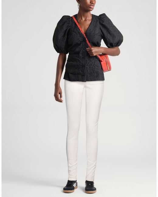 Guess White Jeans Cotton, Lyocell, Polyester, Elastane