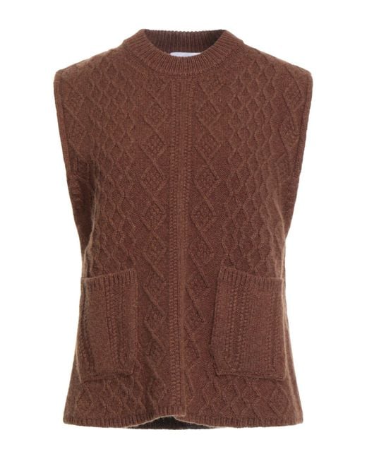 Hache Brown Sweaters