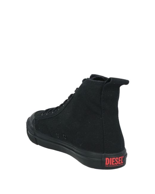 DIESEL Black Sneakers