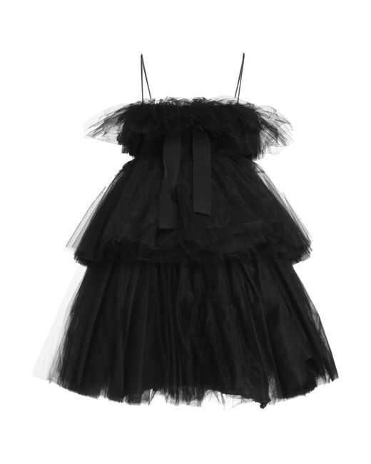 BROGNANO Black Mini Dress