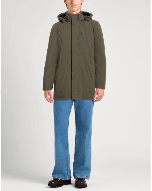 Woolrich Green Puffer for men