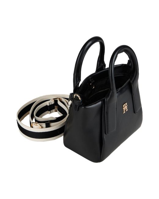 Tommy Hilfiger Black Handbag Polyurethane