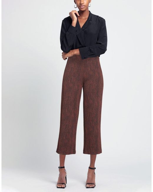 Joseph Ribkoff Purple Pants Rayon, Polyester, Elastane