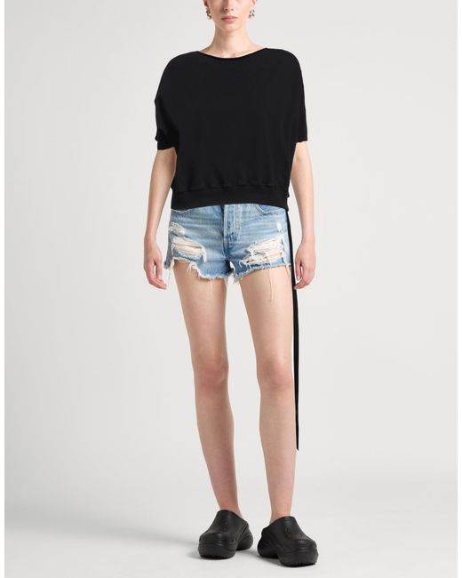 Rick Owens Black Sweatshirt