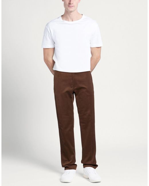 Berwich Brown Pants for men